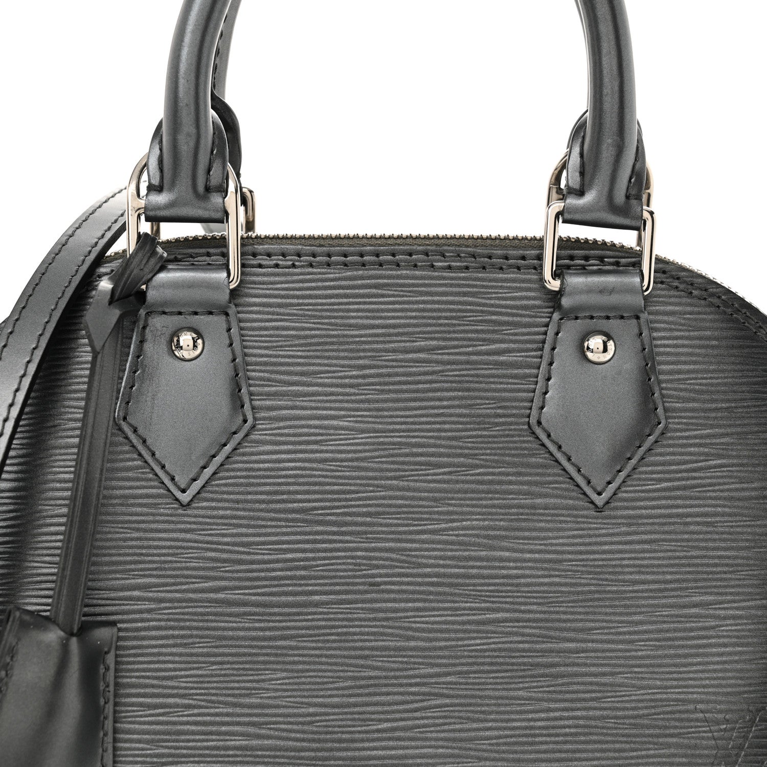 Louis Vuitton Epi Alma BB Anthracite Nacre 8 of 12