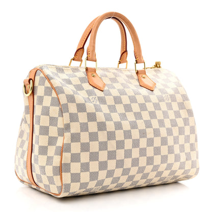 Louis Vuitton Damier Azur Speedy Bandouliere 30 3 of 12