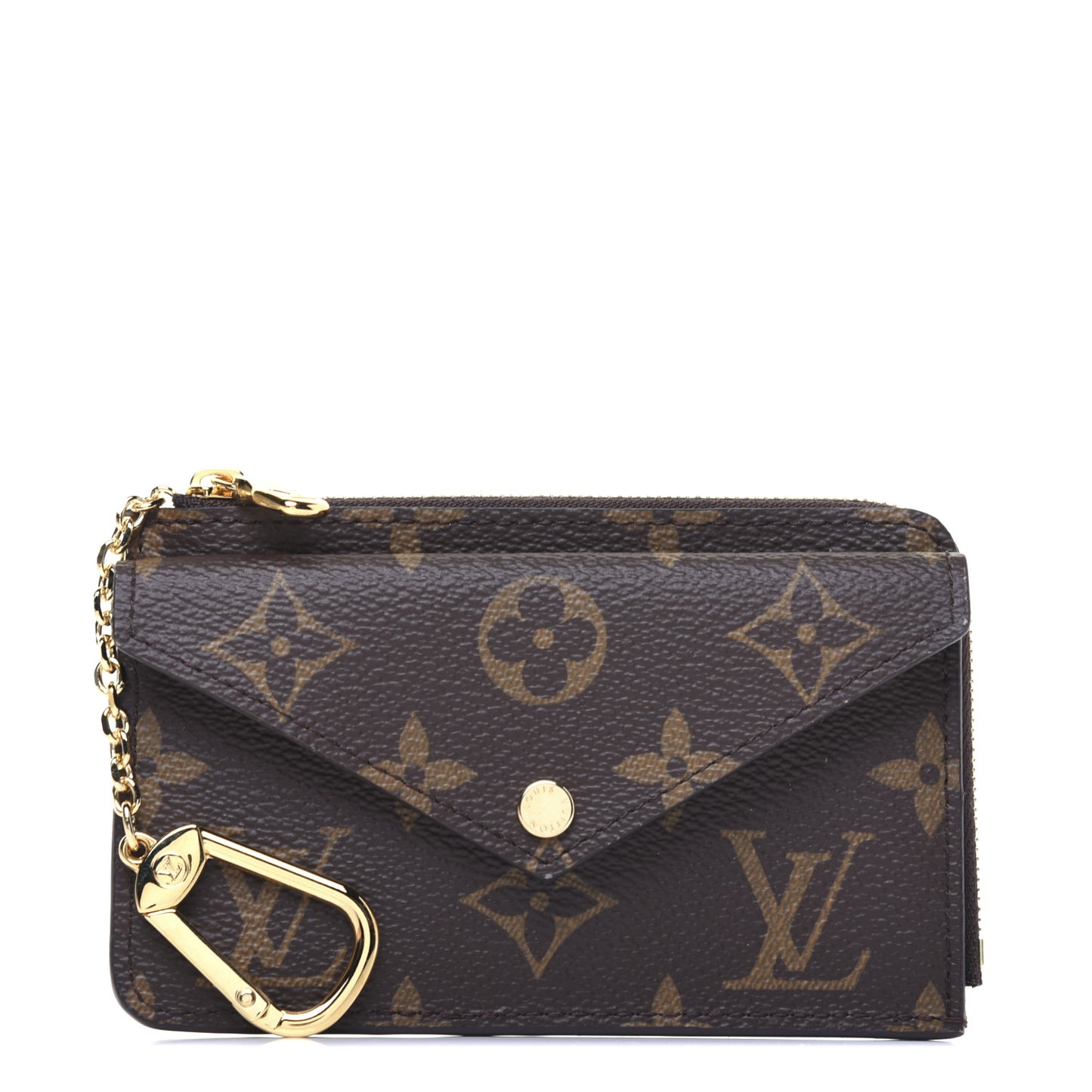 Monogram Recto Verso Card Holder Black