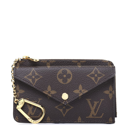 Louis Vuitton Monogram Recto Verso Card Holder Black 1 of 11