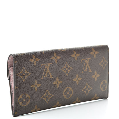 Louis Vuitton Monogram Josephine Wallet Rose Ballerine 3 of 10