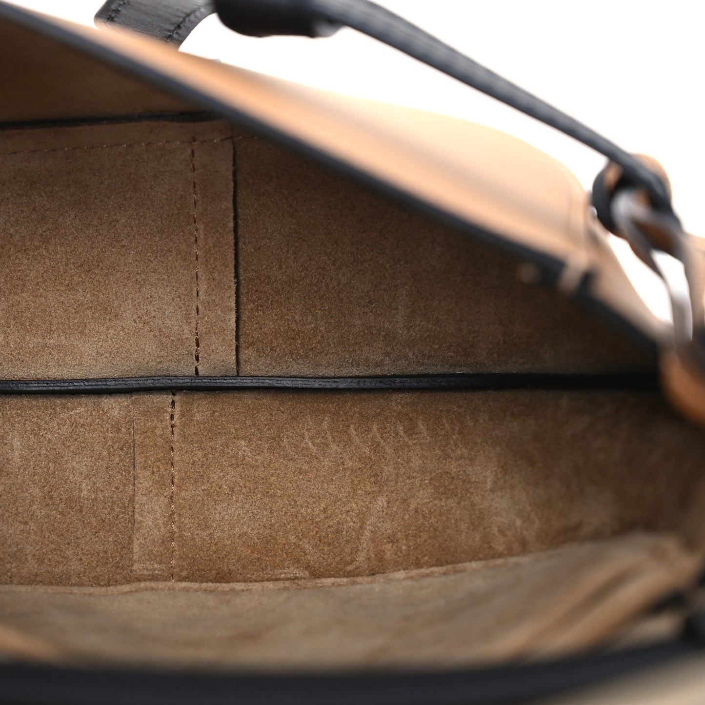Calfskin Jacquard Mini Gate Dual Bag Black Warm Desert