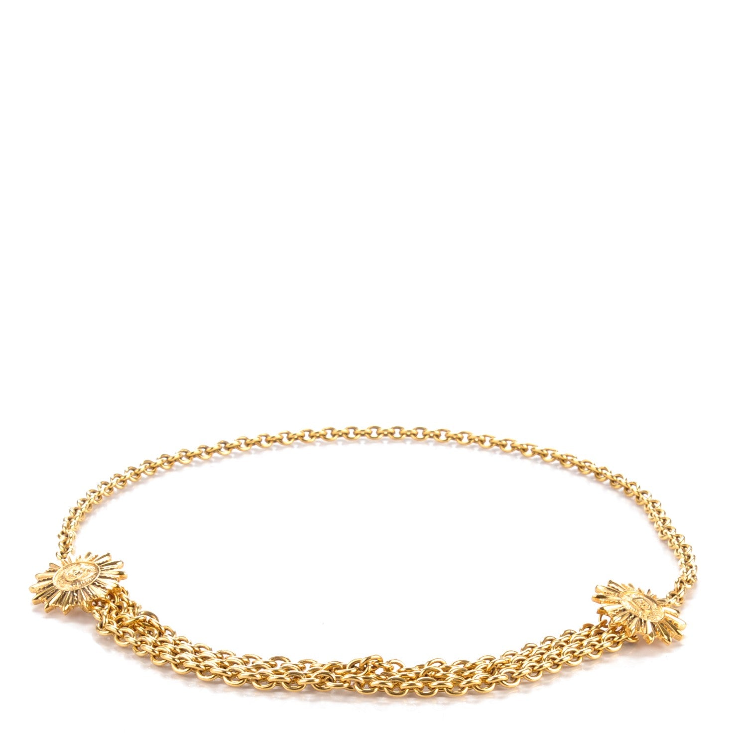 Chanel Chain CC Medallion Belt Gold 1 of 4