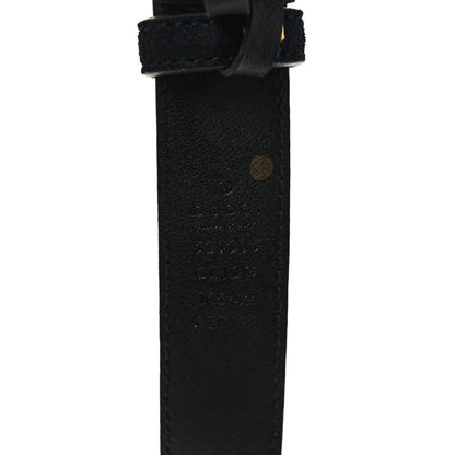 Gucci Suede Icaro G Cube 25mm Belt 105 42 Black 3 of 4