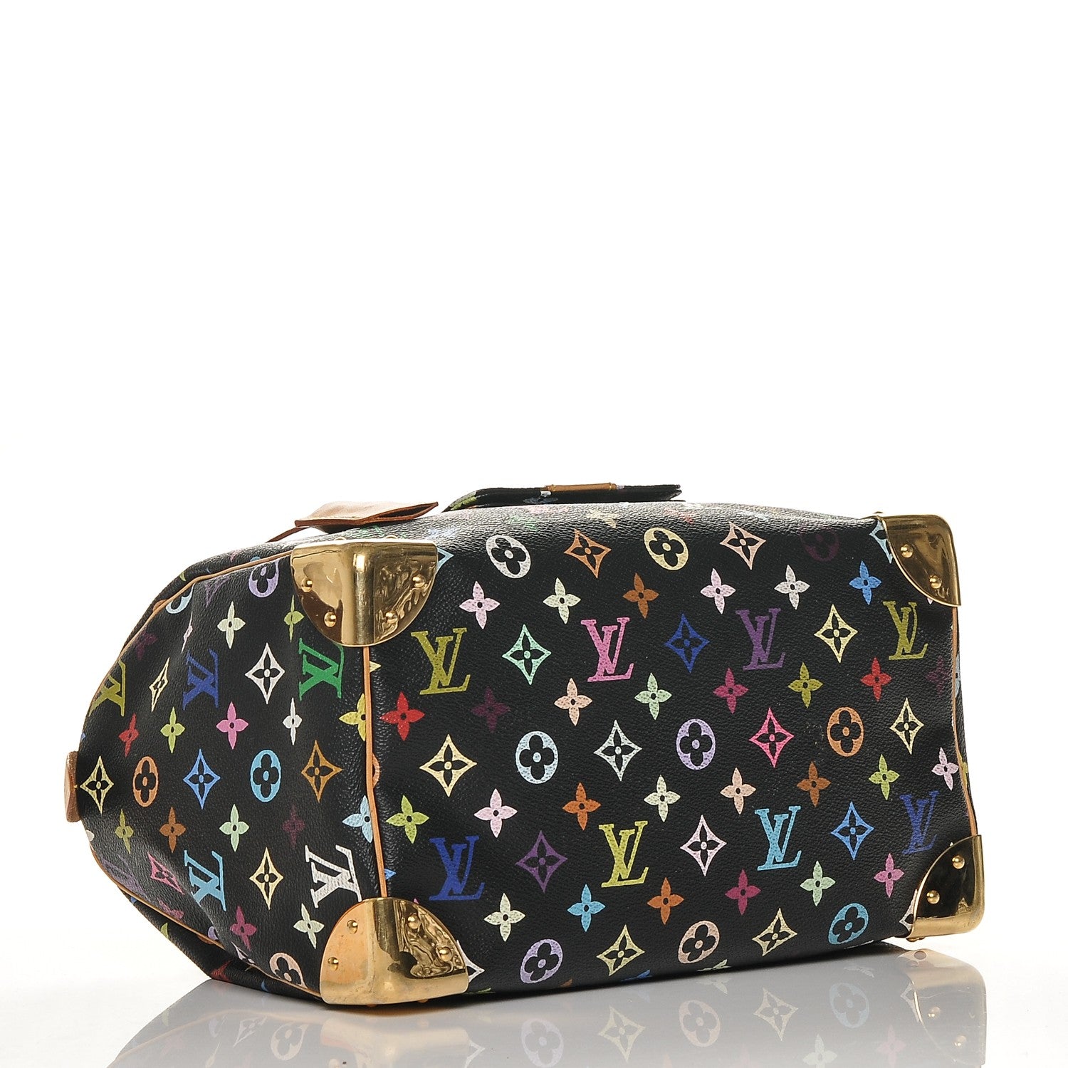 Louis Vuitton Monogram Multicolor Speedy 30 Black 4 of 9