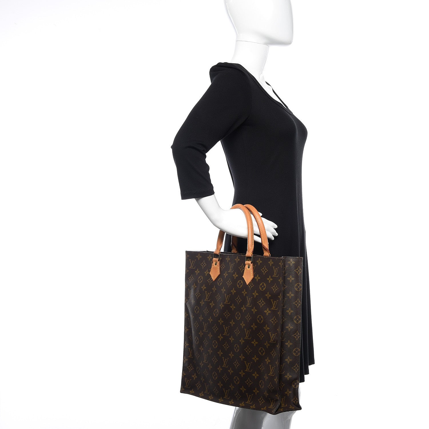 Louis Vuitton Monogram Sac Plat 2 of 18