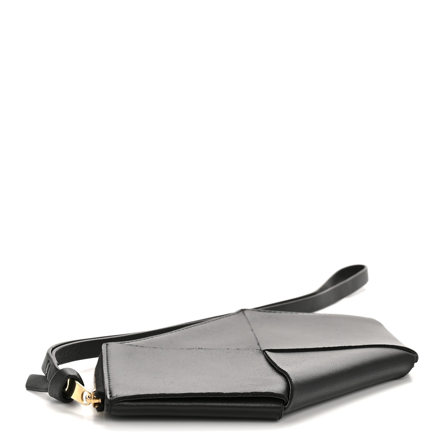 Bottega Veneta Nappa Intrecciato Origami Pouch Wristlet Black 4 of 10