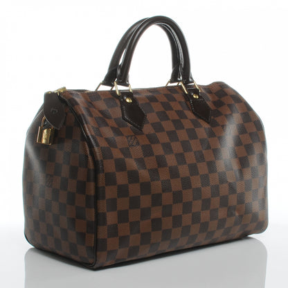 Louis Vuitton Damier Ebene Speedy 30 3 of 7