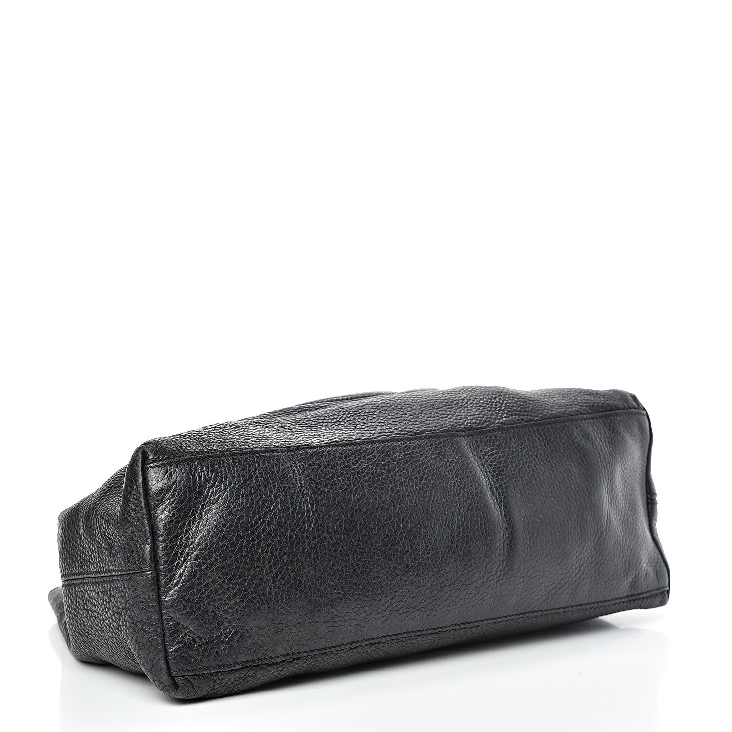 Gucci Pebbled Calfskin Medium Soho Chain Shoulder Bag Black 3 of 29