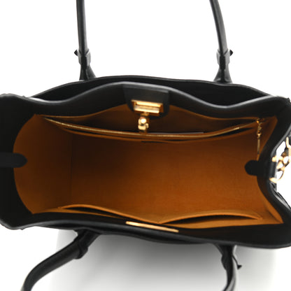 Louis Vuitton Calfskin Monogram Tufting On My Side Black 5 of 10