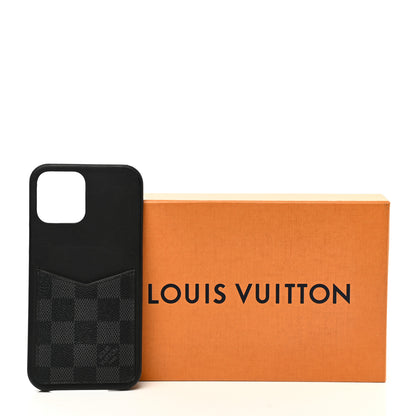 Louis Vuitton Damier Graphite iPhone 12 Pro Max Bumper Black 7 of 7