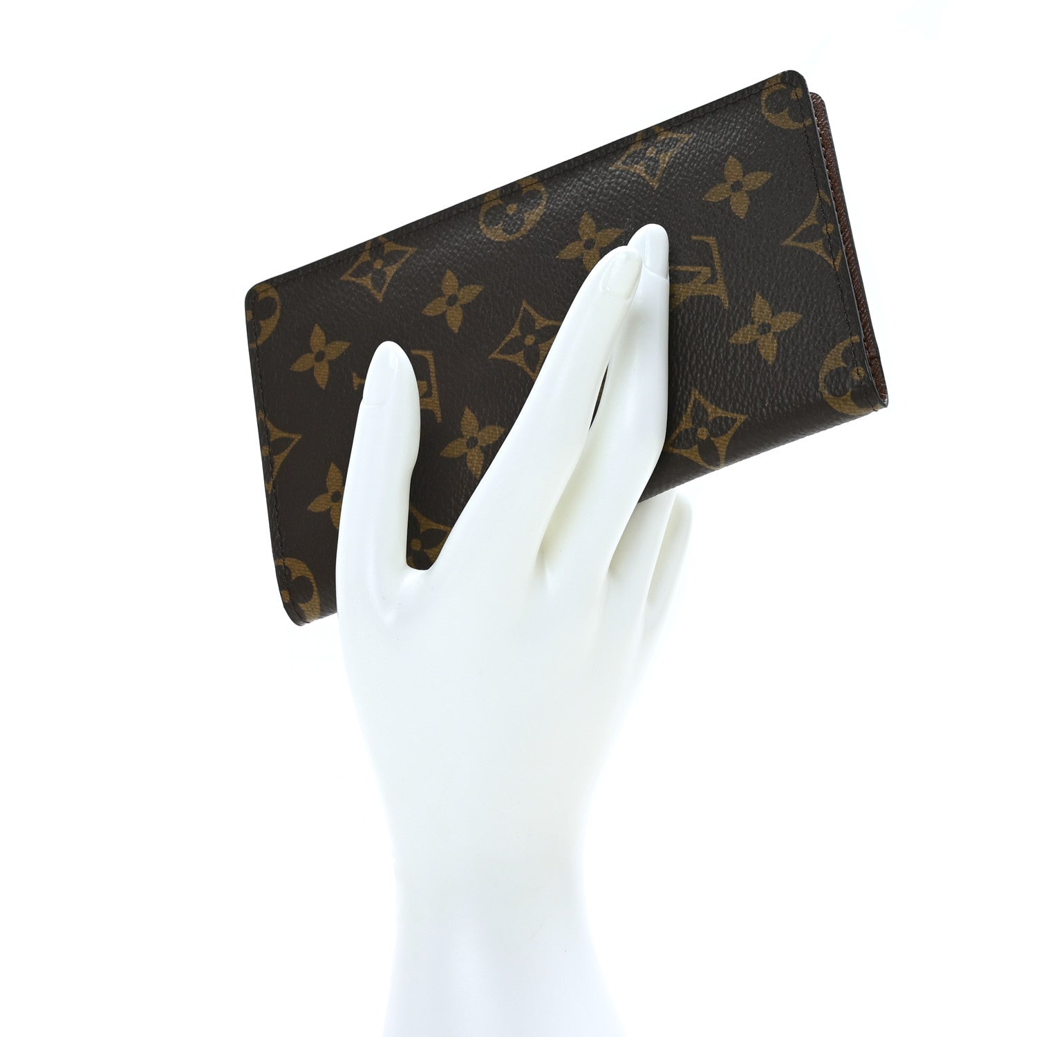 Louis Vuitton Monogram Checkbook Holder Case Wallet 2 of 6