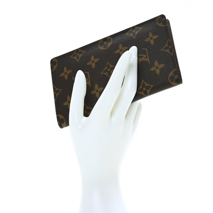 Louis Vuitton Monogram Checkbook Holder Case Wallet 2 of 6