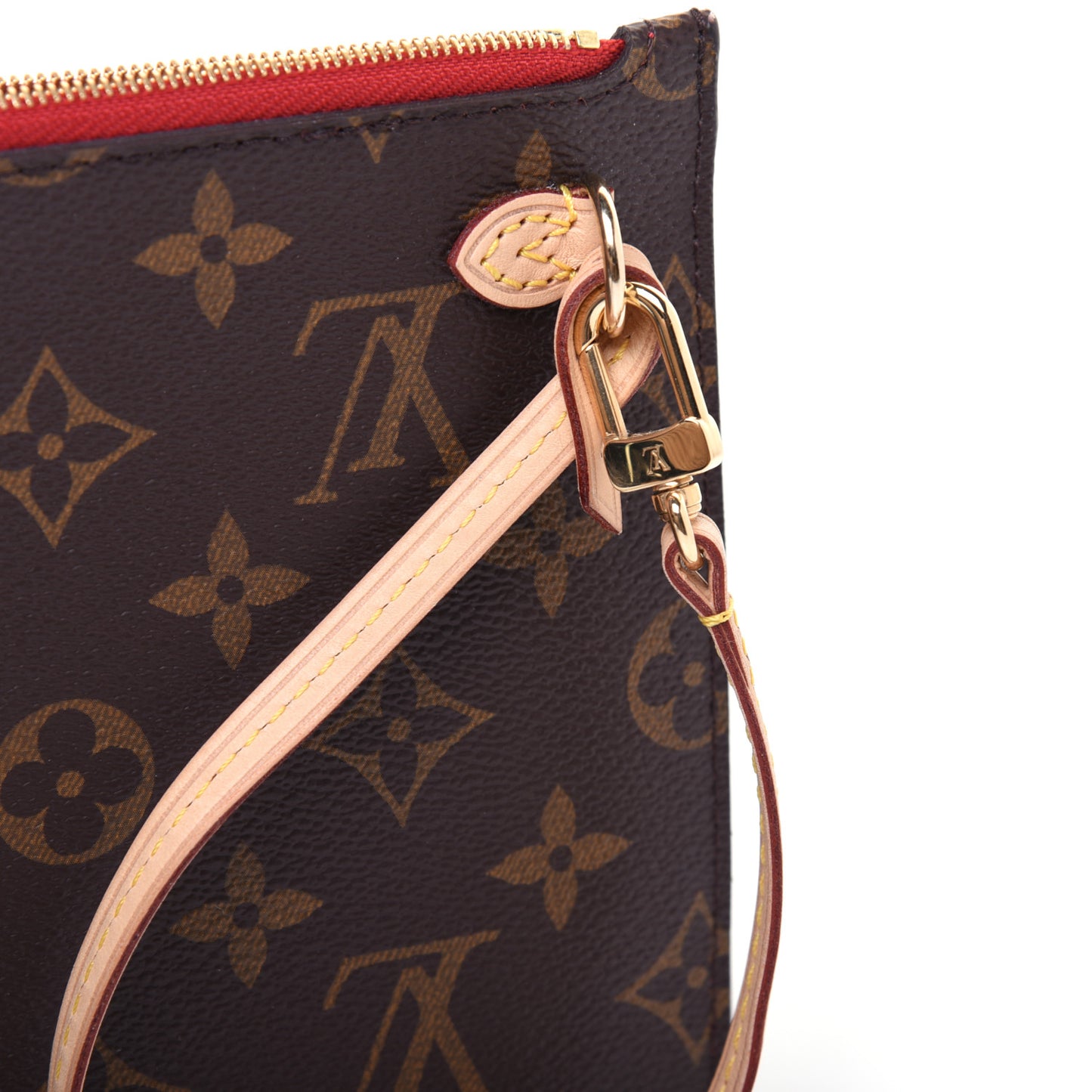 Monogram Neverfull MM GM Pochette Cherry