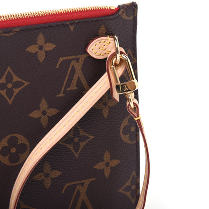 Louis Vuitton Monogram Neverfull MM GM Pochette Cherry 14 of 15