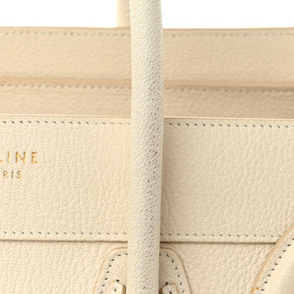 Celine Goatskin Micro Luggage White 14 of 18