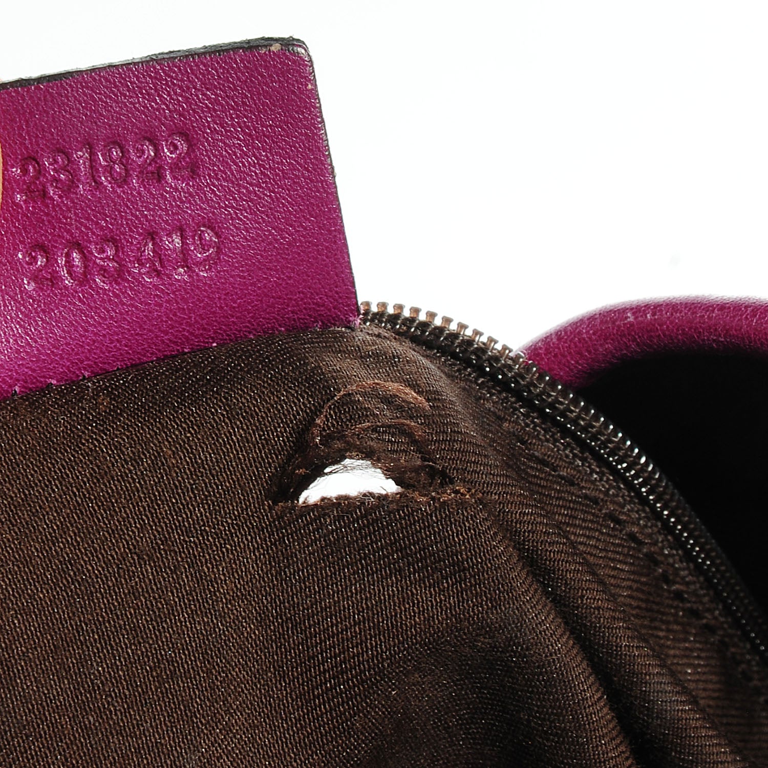Gucci Guccissima Medium New Britt Hobo Purple 8 of 8