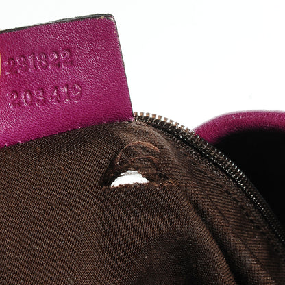 Gucci Guccissima Medium New Britt Hobo Purple 8 of 8