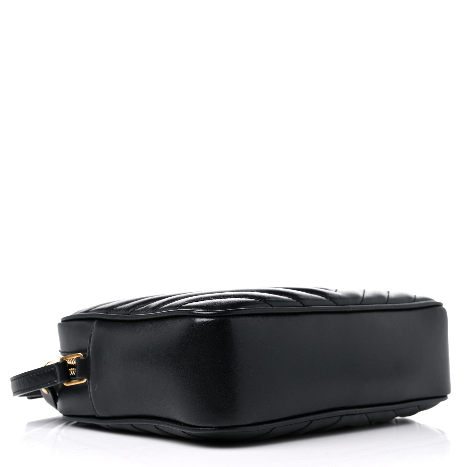 Saint Laurent Calfskin Matelasse Monogram Lou Camera Bag Black 4 of 9