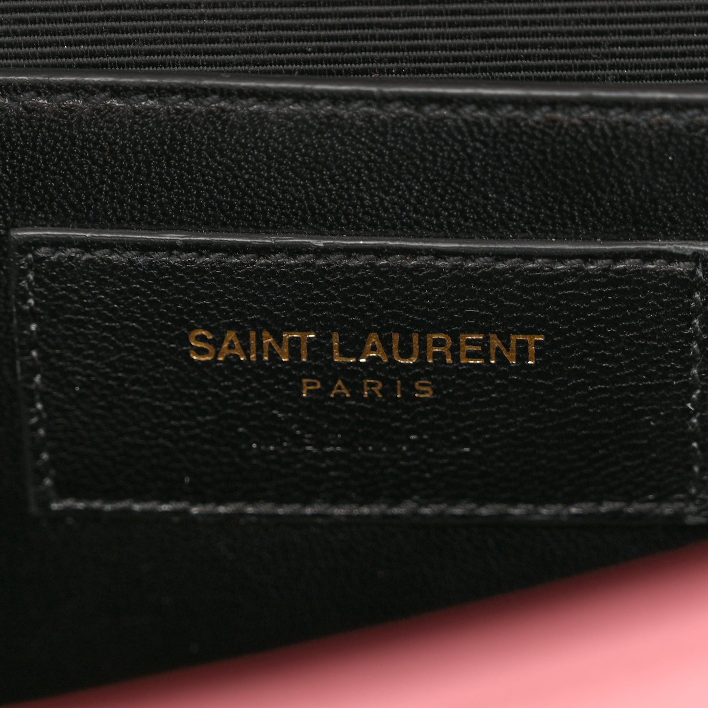 Grain De Poudre Medium Classic Monogram Kate Satchel Dark Rose