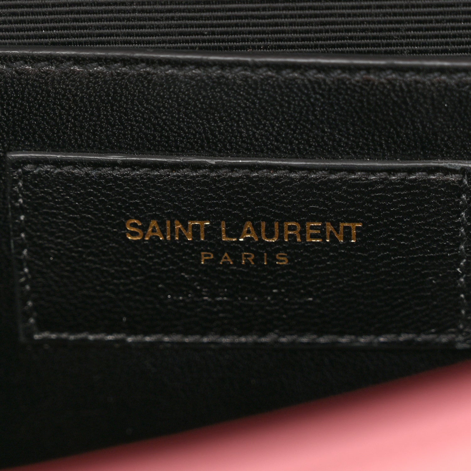 Saint Laurent Grain De Poudre Medium Classic Monogram Kate Satchel Dark Rose 6 of 10
