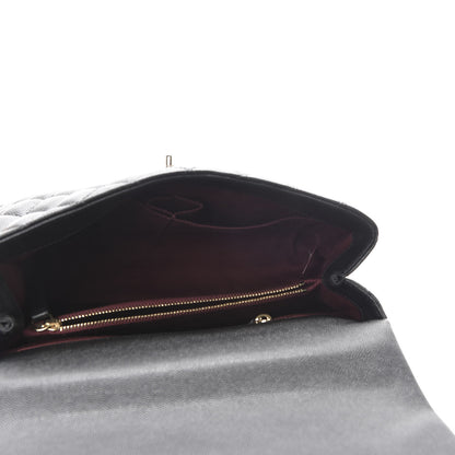 Chanel Caviar Quilted Small Coco Handle Flap Black 5 of 10