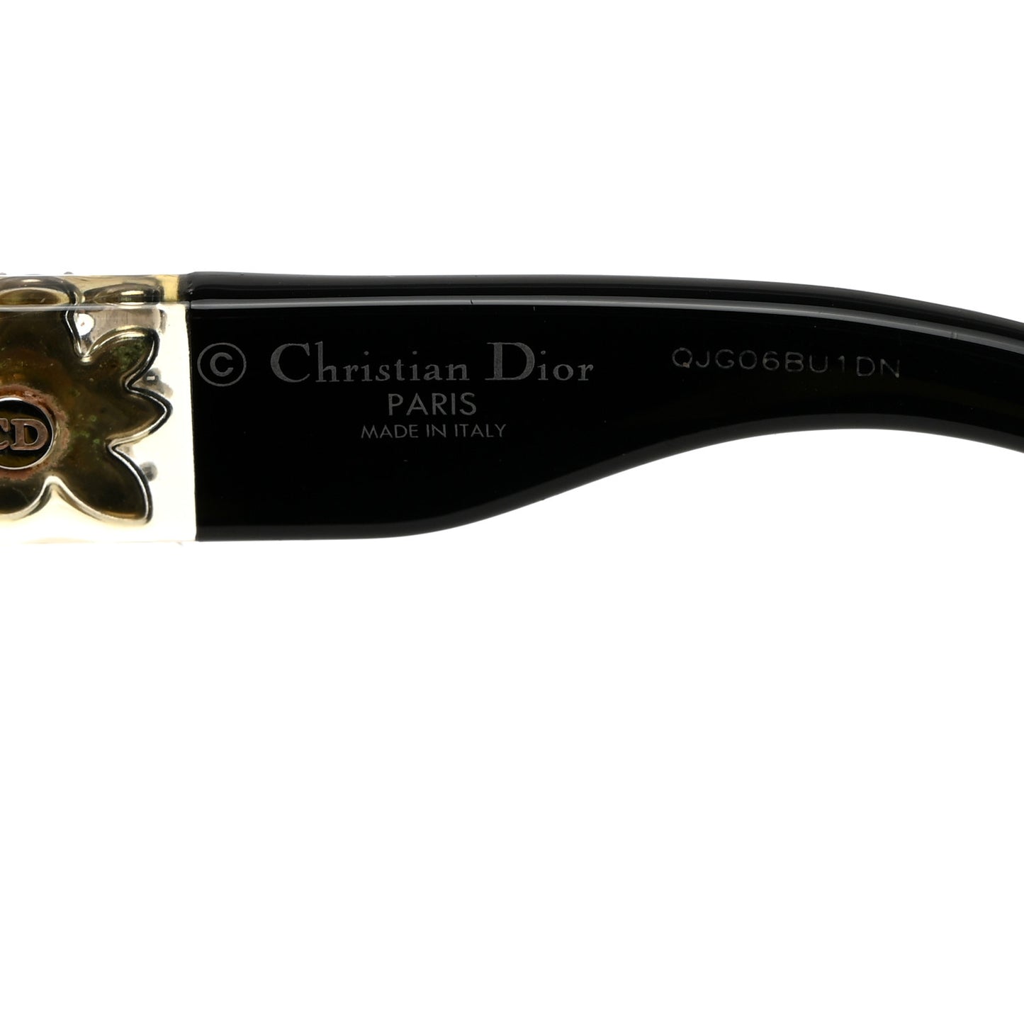 Crystal Mystere Sunglasses Black