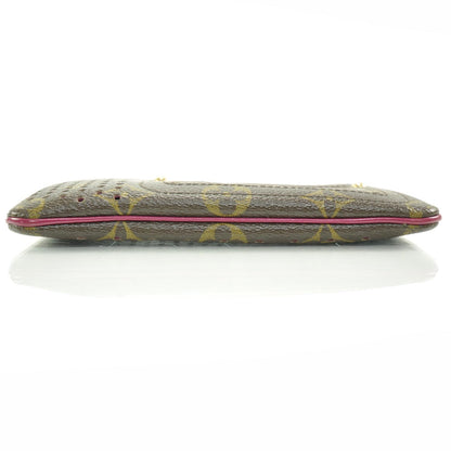 Louis Vuitton Monogram Perforated Pochette Plat Fuchsia 5 of 8