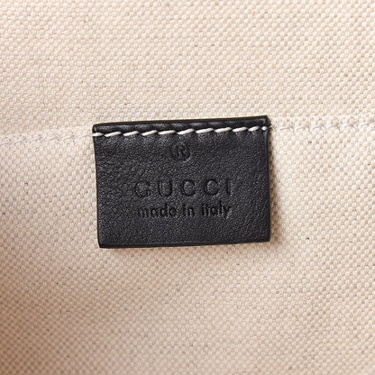 Gucci Moon Calfskin Web Crystal Flowers Large Dionysus Bamboo Top Handle Bag Black Multicolor 8 of 10