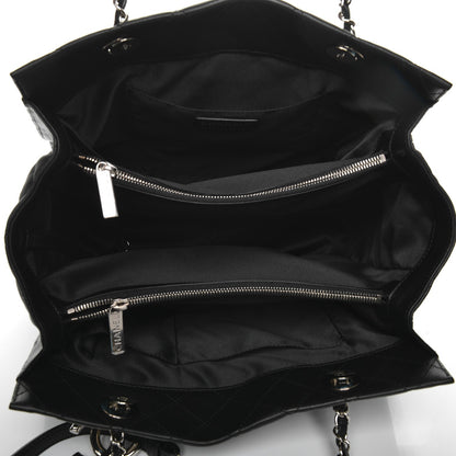 Chanel Calfskin Quilted Large Chic and Soft Shopping Tote Black 5 of 9