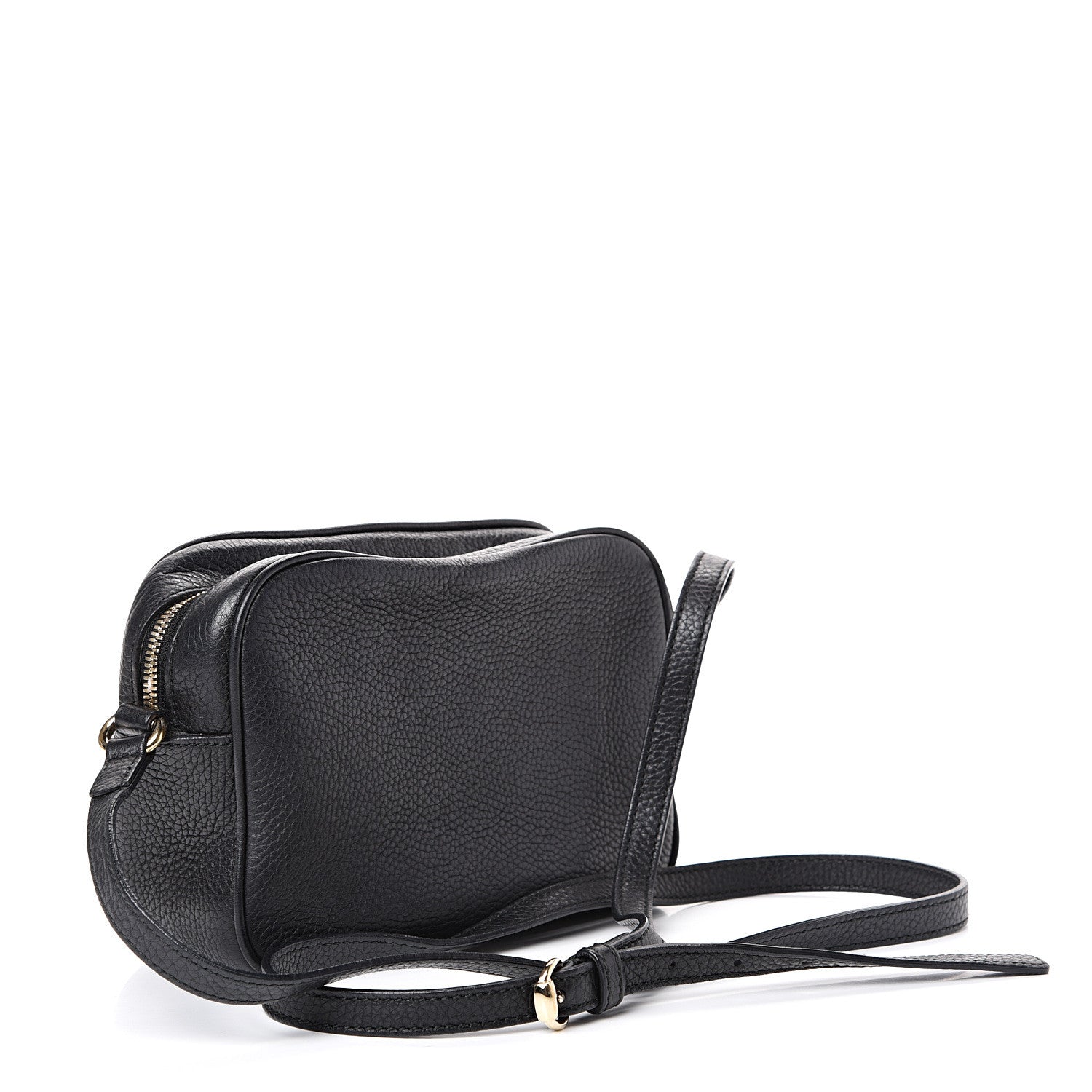 Gucci Pebbled Calfskin Small Soho Disco Bag Black 2 of 11