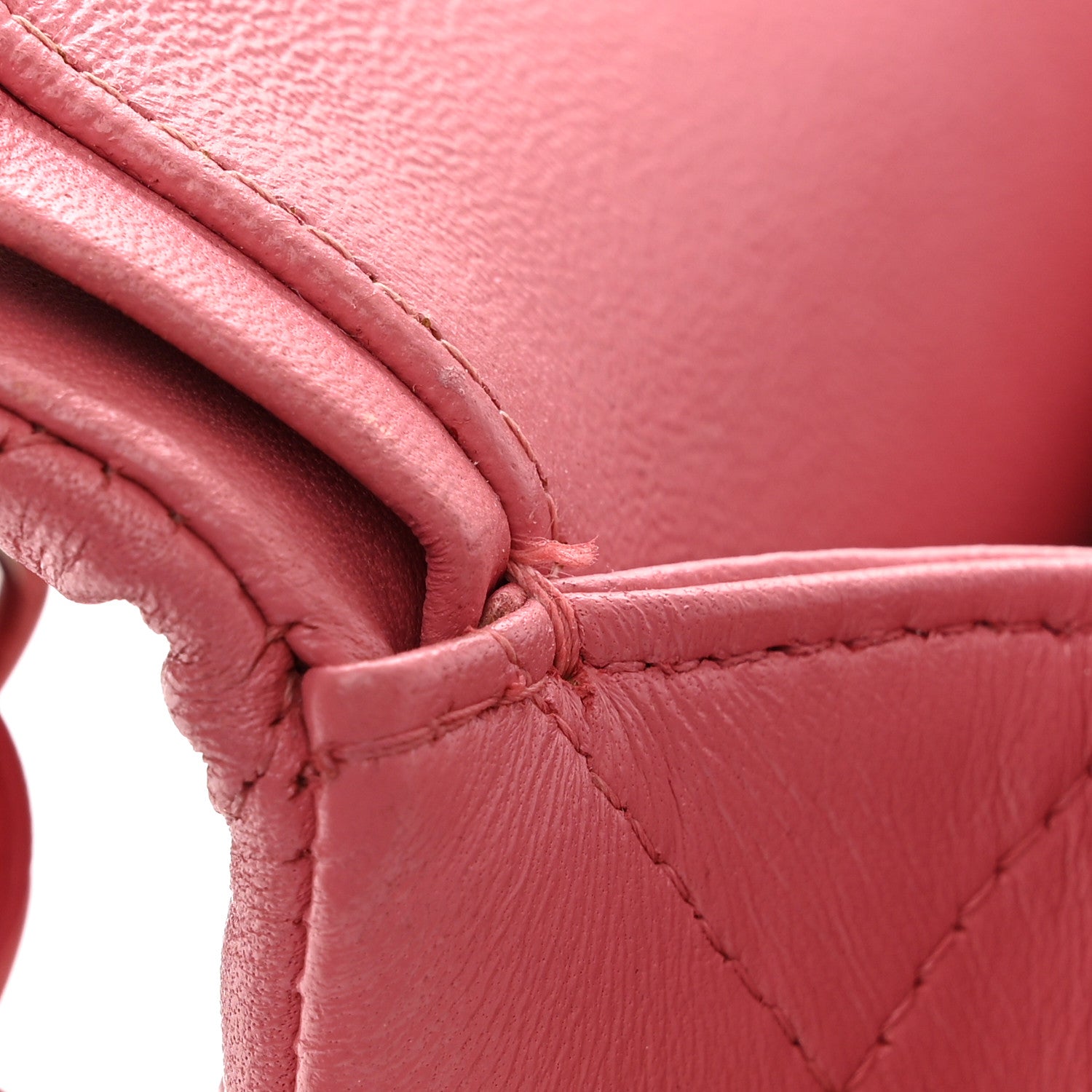 Chanel Lambskin Quilted Jumbo Double Flap Pink 11 of 14