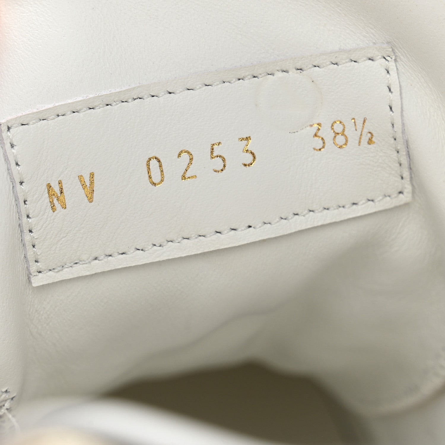 Louis Vuitton Monogram Calfskin Run Away Sneakers 38.5 Beige Gold 9 of 10