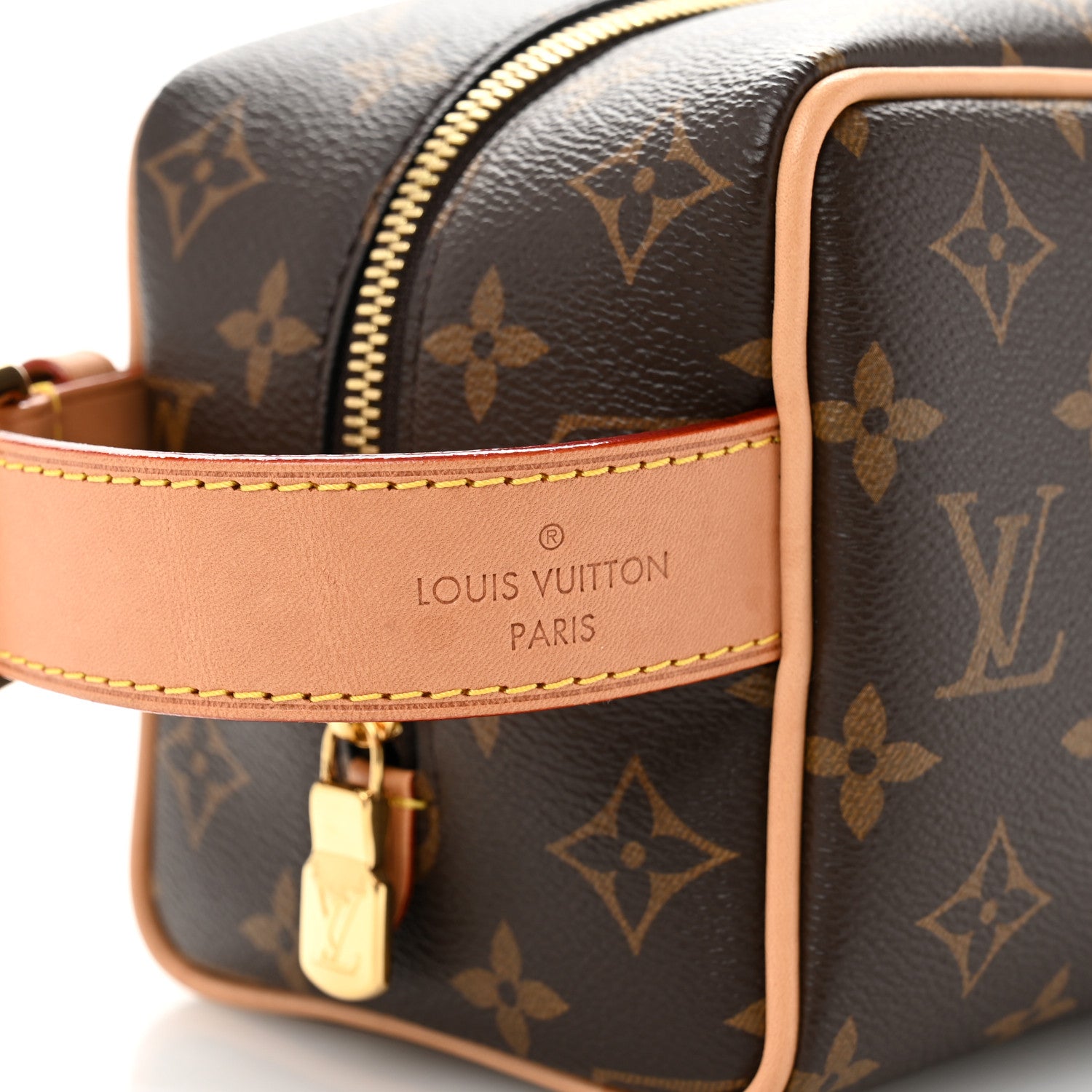 Louis Vuitton Monogram Locker Dopp Kit Toilet Pouch 8 of 9