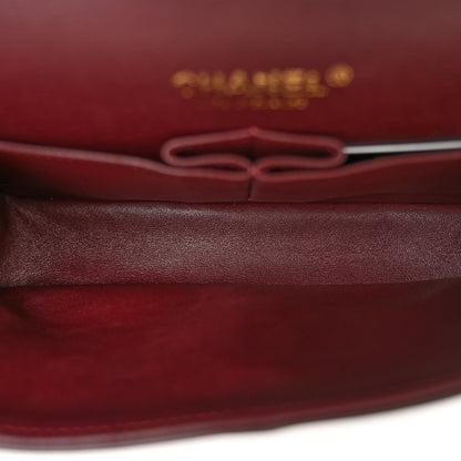 Chanel Lambskin Quilted Medium Double Flap Black 5 of 12