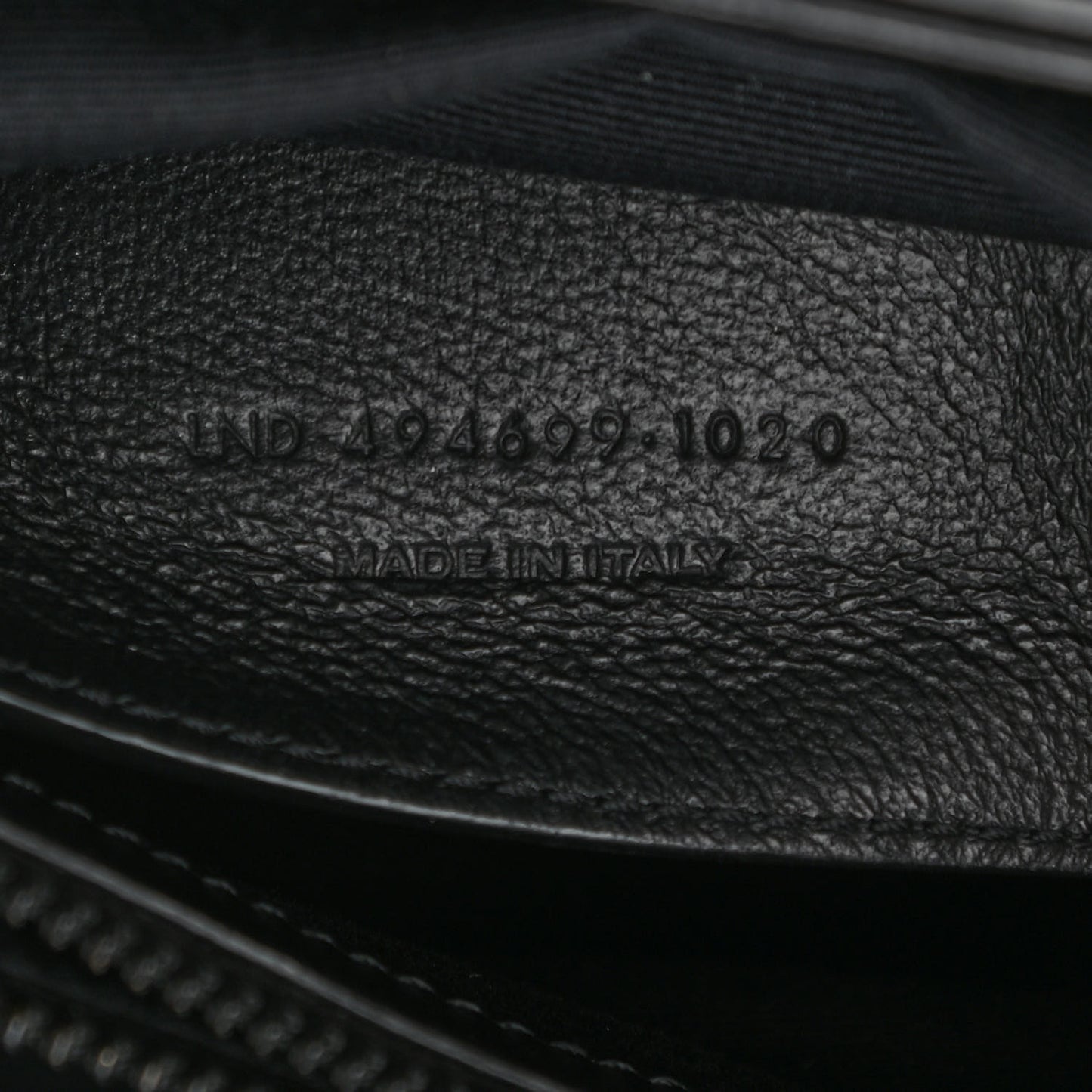 Calfskin Y Quilted Monogram Monochrome Small Loulou Chain Satchel Black