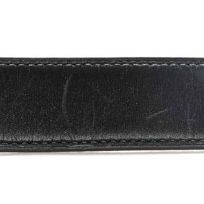 Hermes Box Togo 32mm H Belt 85 34 Black Gold 9 of 11