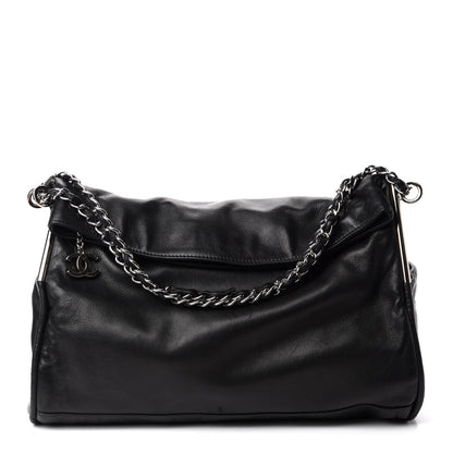 Chanel Lambskin Ultimate Soft Hobo Black 1 of 12