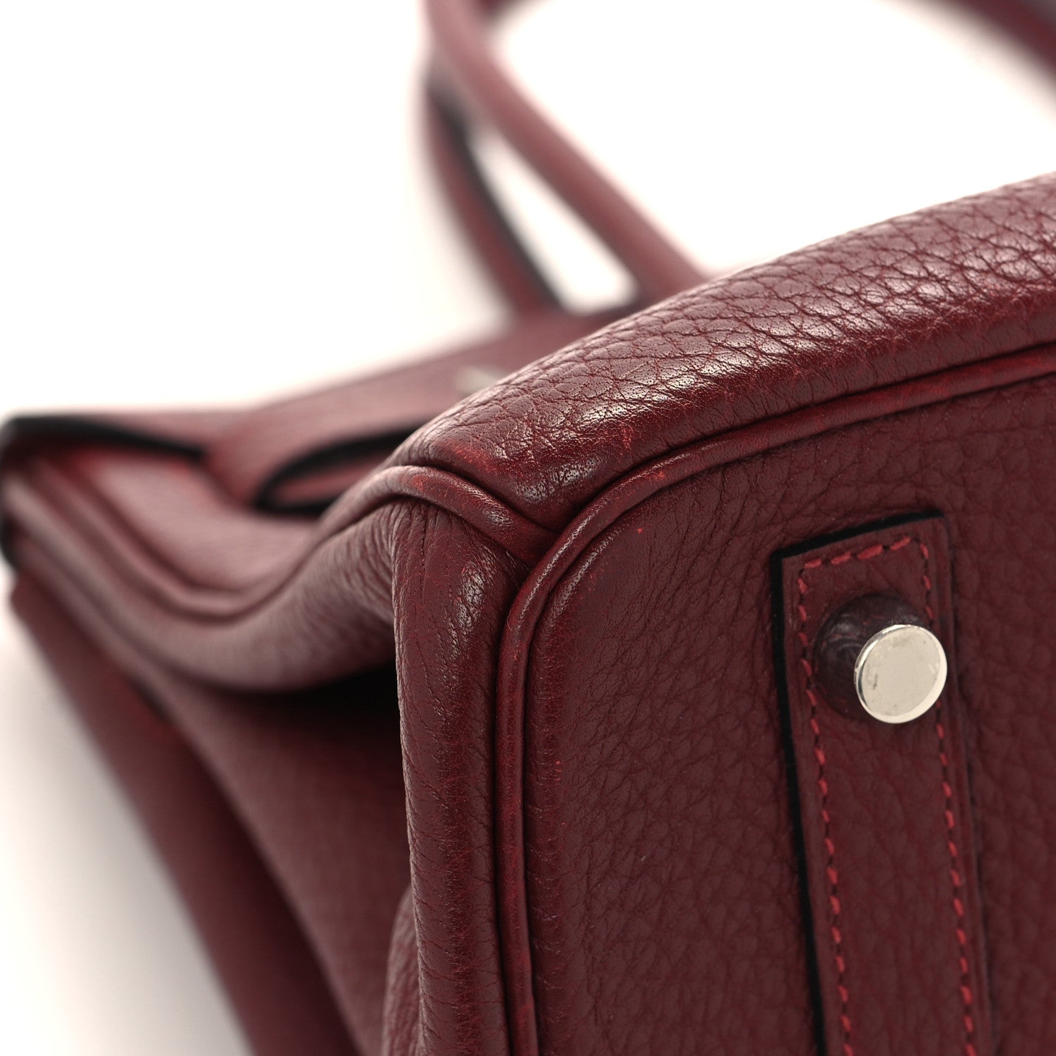 Hermes Fjord BIRKIN 30 Rouge H 9 of 14