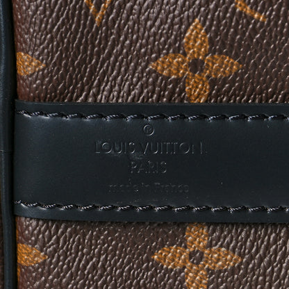 Louis Vuitton Monogram Macassar Keepall Bandouliere 45 6 of 11