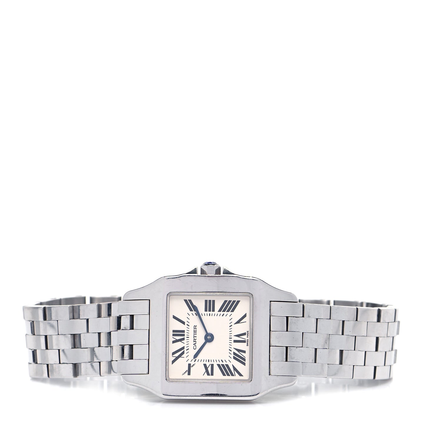 Stainless Steel 26mm Santos Demoiselle Quartz Watch