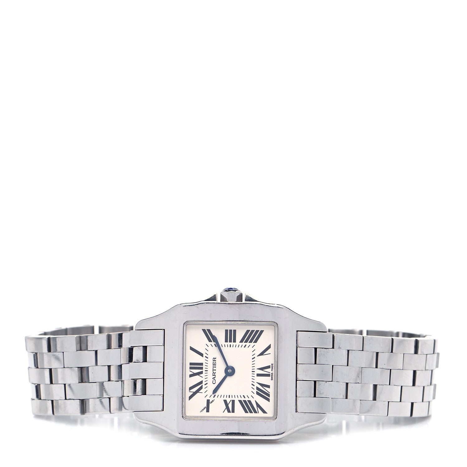 Cartier Stainless Steel 26mm Santos Demoiselle Quartz Watch 2 of 5