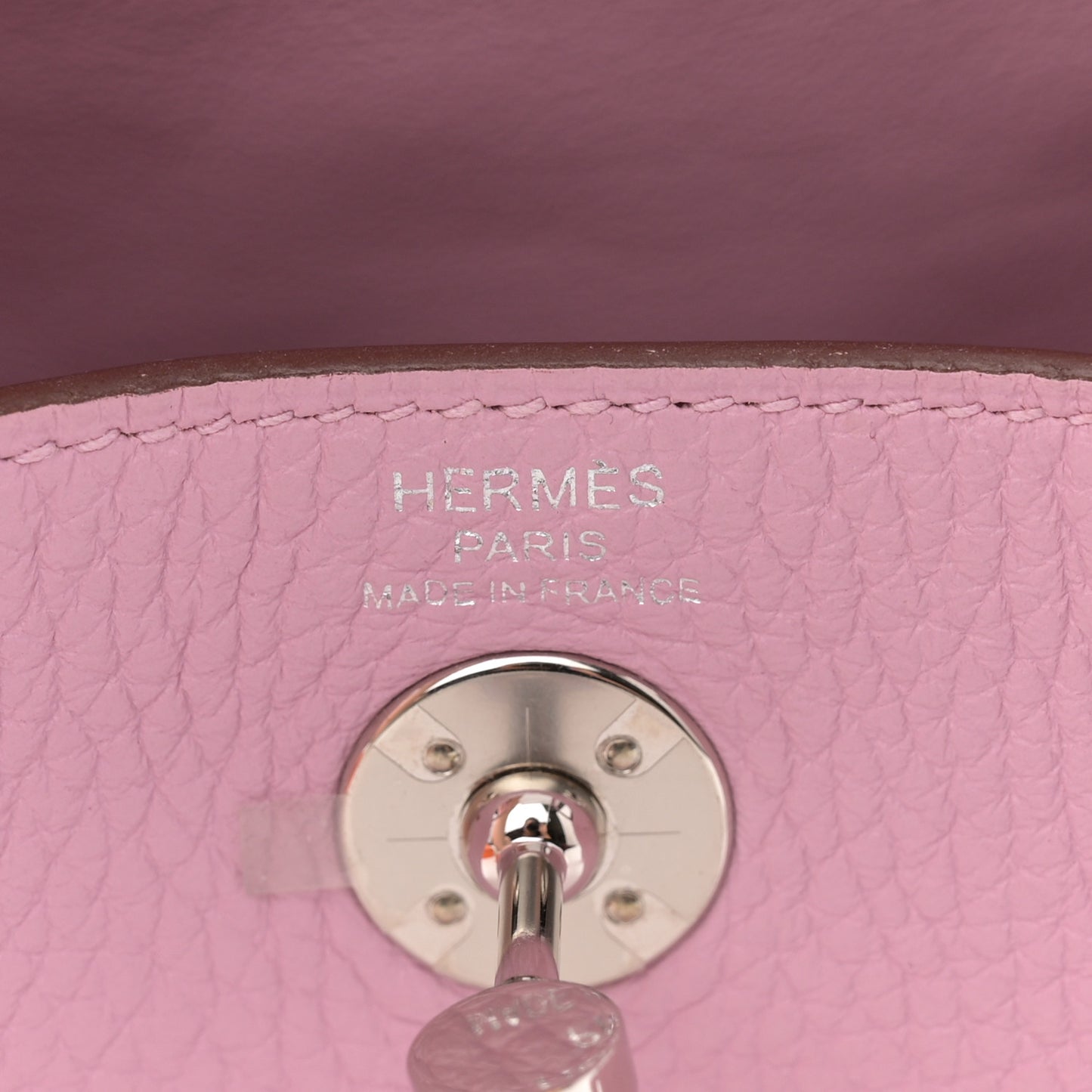 Taurillon Clemence Mini Lindy 20 Mauve Sylvestre