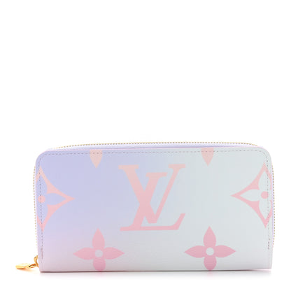 Louis Vuitton Monogram Giant Spring In The City Zippy Wallet Sunrise Pastel 1 of 7