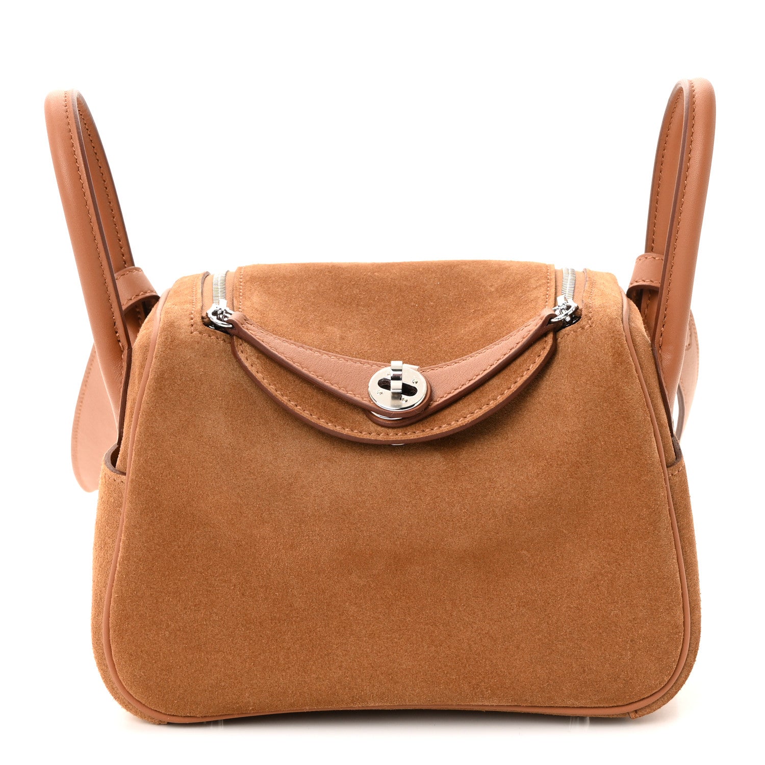Hermes Veau Grizzly Swift Mini Lindy 20 Gold 1 of 9