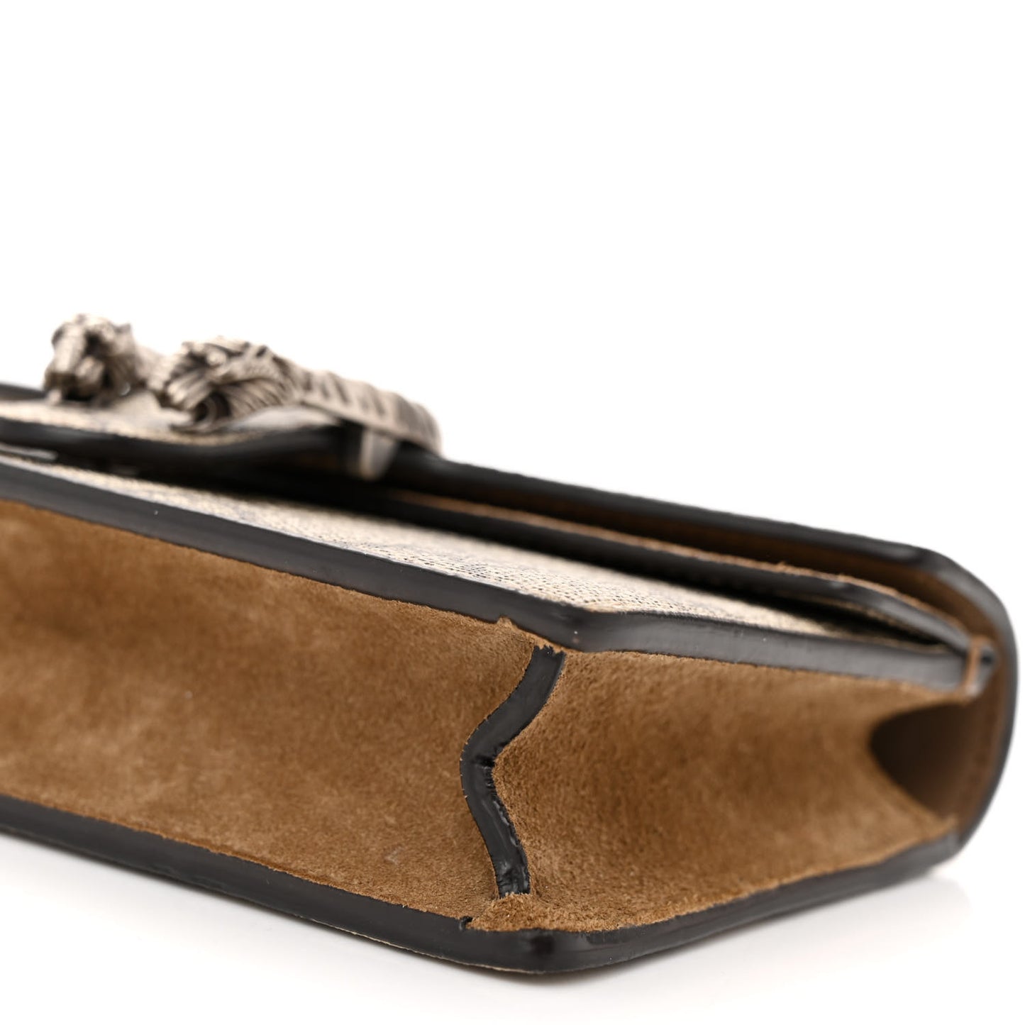 GG Supreme Monogram Super Mini Dionysus Shoulder Bag Taupe