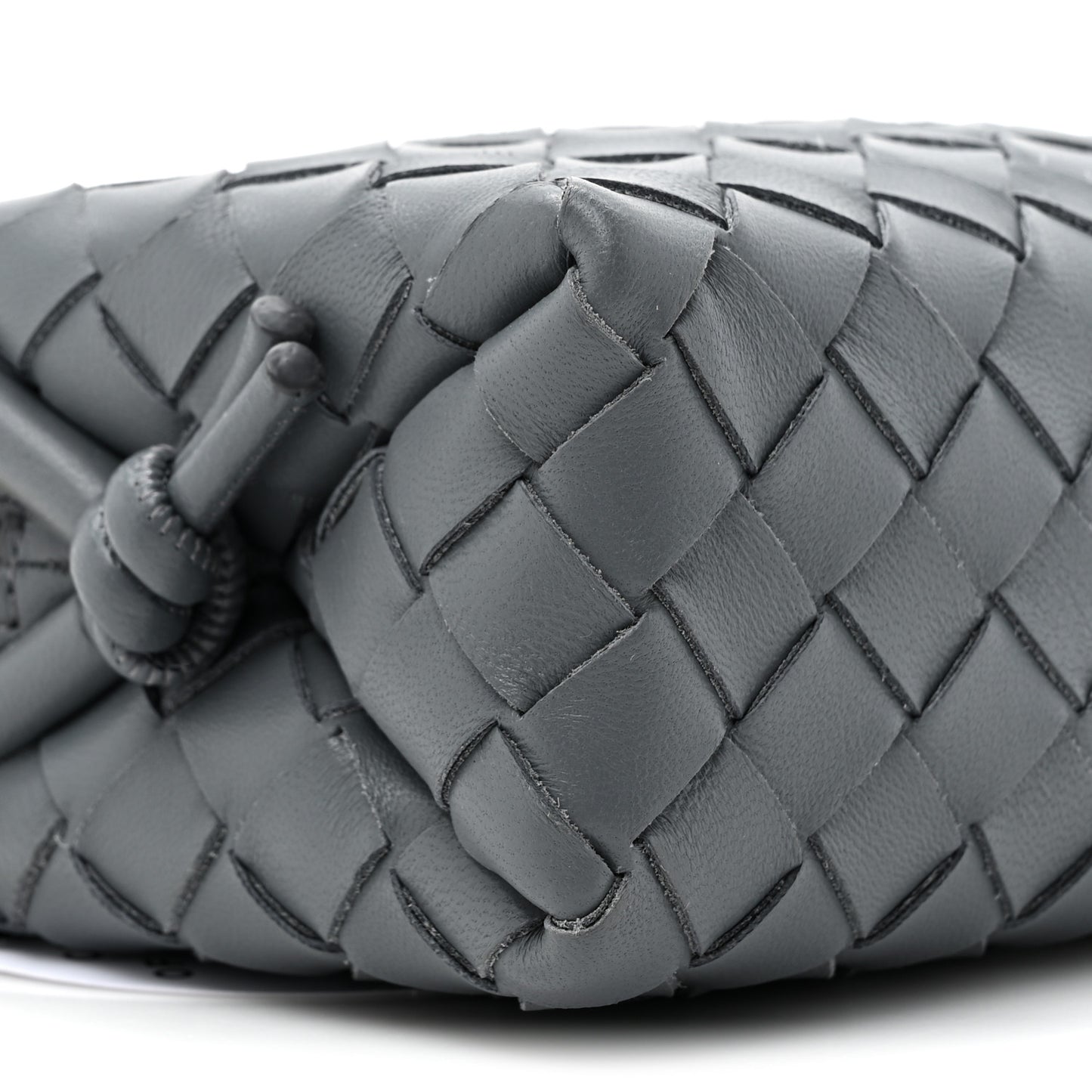 Nappa Intrecciato Mini Loop Camera Bag Thunder