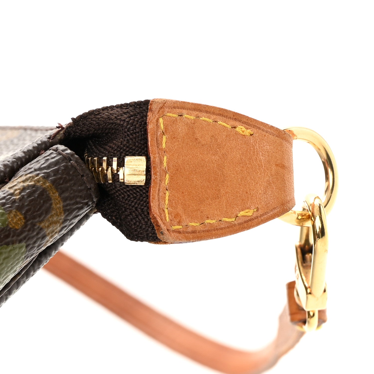 Louis Vuitton Monogram Graffiti Pochette Accessories Kaki 11 of 13