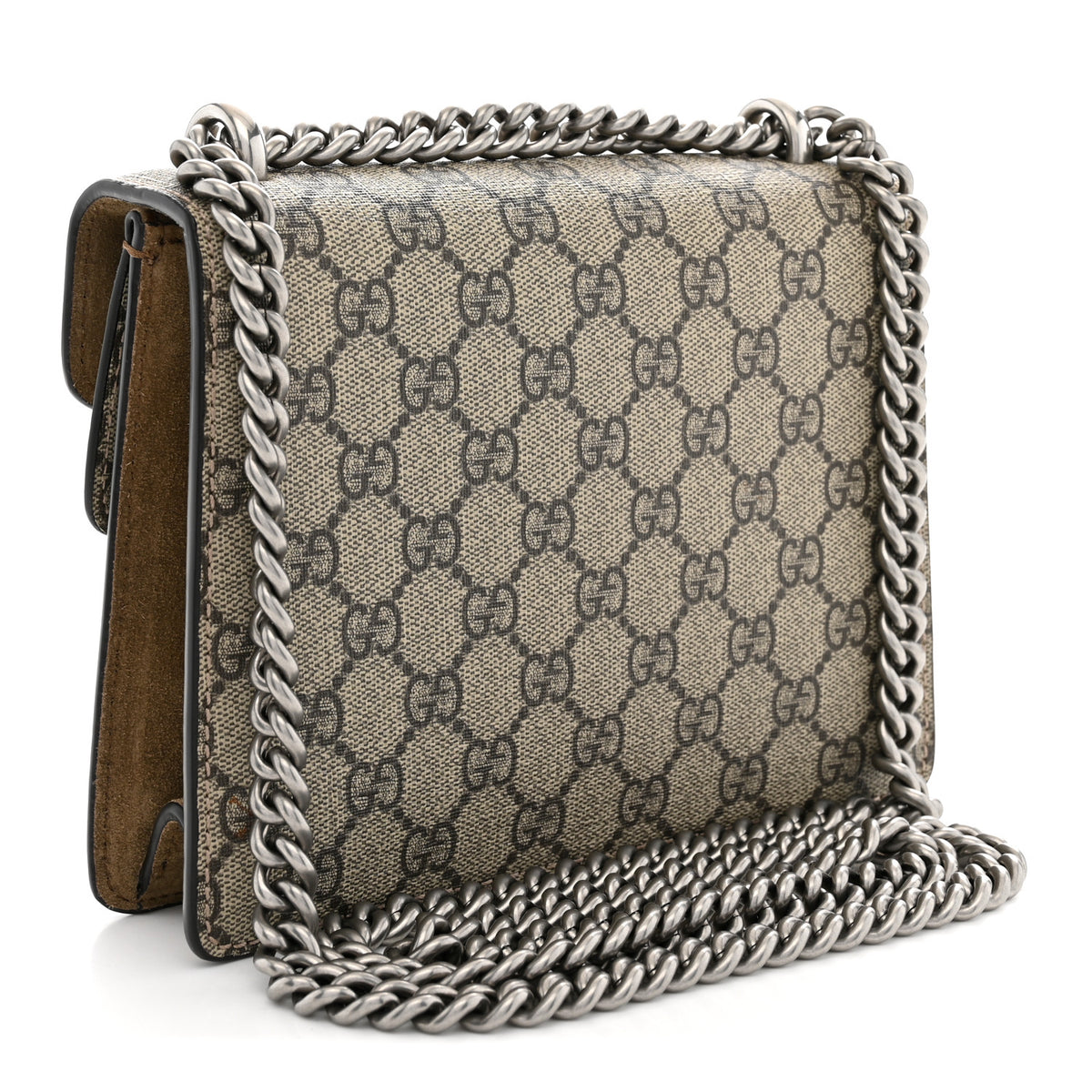 GG Supreme Monogram Mini Dionysus Shoulder Bag Taupe