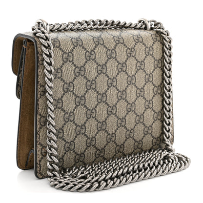 Gucci GG Supreme Monogram Mini Dionysus Shoulder Bag Taupe 3 of 10